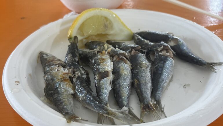 Traditional Malaga Espeto - before